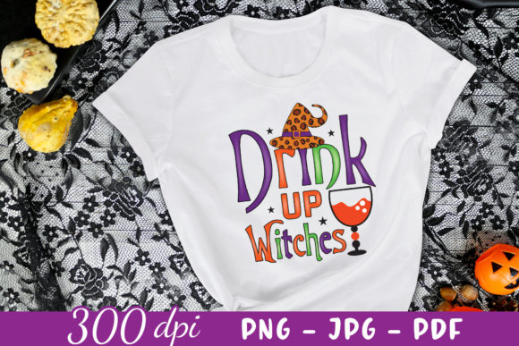 Reviewing Drink Up Witches Sublimation PNG for Embroidery