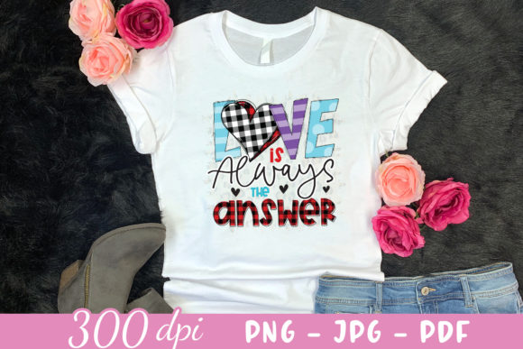 Reviewing Love is Always the Answer, Valentine PNG for Embroidery