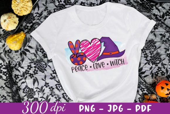 Reviewing Peace Love Witch Sublimation PNG for Embroidery
