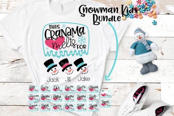Snowman Grandkids Bundle: A Designer’s Review